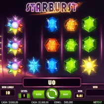 30Bet - Starburst Slot Game - NetEnt Casino Slot
